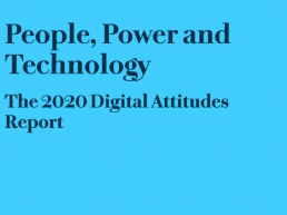 People, Power & Technology - The 2020 Digital Attitudes Report