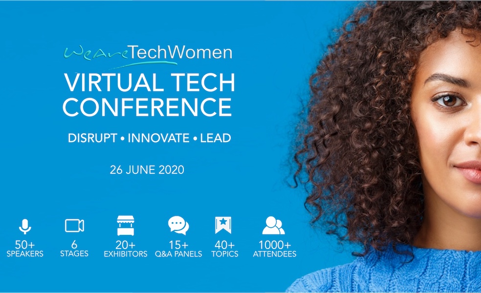 WeAreTechWomen conference 2020