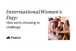 Peakon, International Women's Day event featured