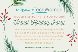 Virtual Holiday Celebration Drinks - WeAreTechWomen