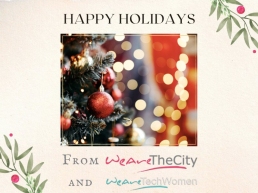 Happy Holidays from WeAreTechWomen