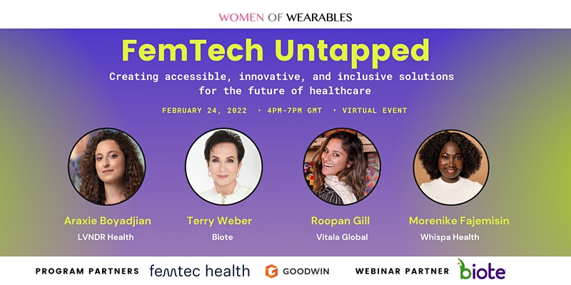 FemTech Untapped, Women of Wearables