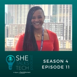 She Talks Tech podcast - In the Lounge with Rabi Atiti, Global Diversity, Equity & Inclusion Manager, Flutter International, square