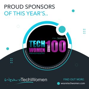 Proud Sponsors of TechWomen100