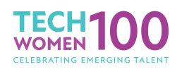 TechWomen100 2023 Logo